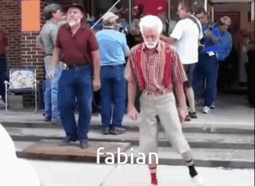 Fabian Old Man GIF - Fabian Old Man Old Man Dancing GIFs