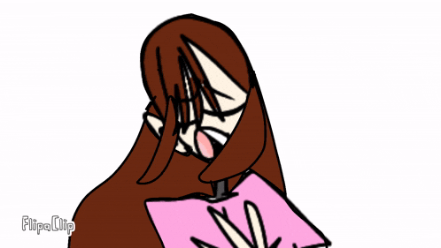a drawing of a person with the word flipa clip on the bottom left