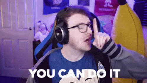 Gameboy Luke You Can Do It GIF - Gameboy Luke You Can Do It Today Its Your Day GIFs