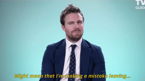 Stephen Amell Leaving GIF - Stephen Amell Leaving Dont Leave GIFs