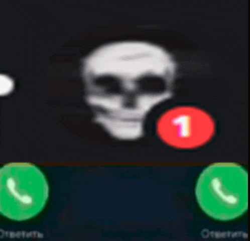 a skull is in a red circle with the number 1 on it