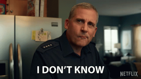 I Dont Know General Mark R Naird GIF - I Dont Know General Mark R Naird Steve Carell GIFs