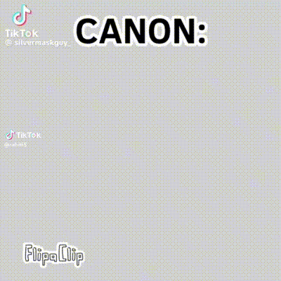 a red cartoon character is angry and says `` canon ! i hate you ! ''