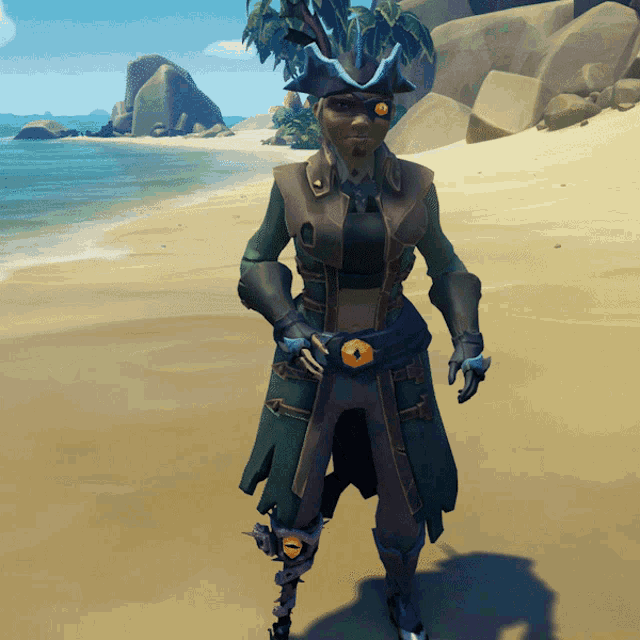 Sea Of Thieves Sot GIF - Sea Of Thieves Sot Shoulder Brush GIFs