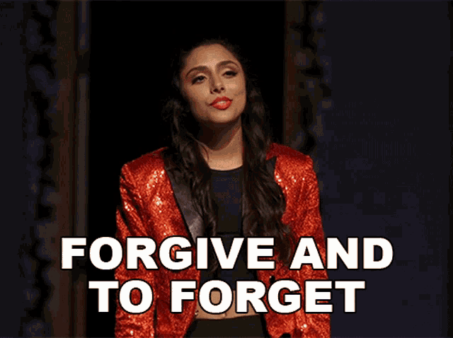 Forgive And To Forget Michelle Khare GIF - Forgive And To Forget Michelle Khare Let Bygones Be Bygones GIFs