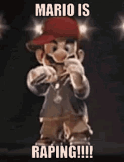 mario is raping !!!