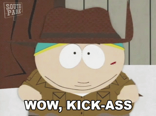 Wow Kickass GIF - Wow Kickass Cartman GIFs