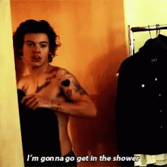 Shower Harry GIF - Shower Harry Styles GIFs