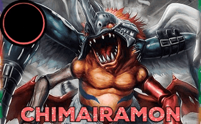 Digimon Chimairamon GIF - Digimon Chimairamon Kimeramon GIFs
