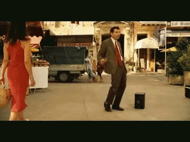 Mr Bean Rowan Atkinson GIF - Mr Bean Rowan Atkinson Dancing GIFs