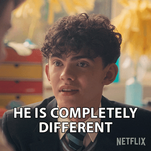 He Is Completely Different Charlie Spring GIF - He Is Completely Different Charlie Spring Heartstopper GIFs
