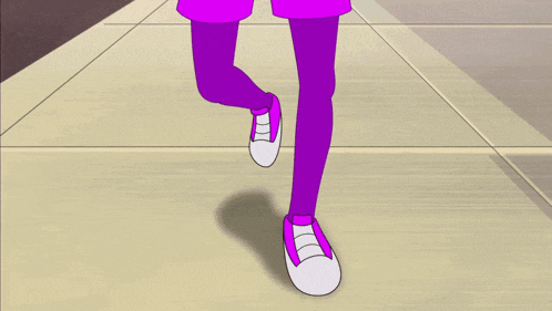 a cartoon character with a purple cape and mask