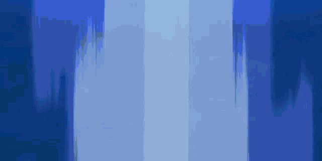 a blue and white striped background with a few white lines