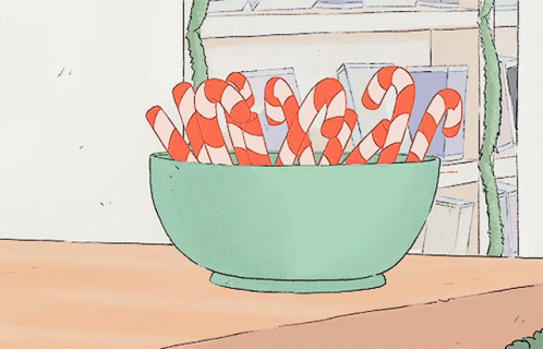 We Bare Bears Candy Canes GIF - We Bare Bears Candy Canes Candy Cane GIFs