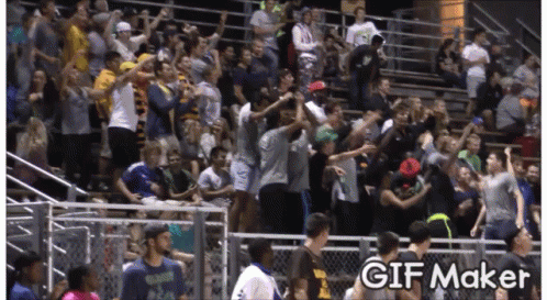 Fans Cheering GIF - Fans Cheering Student GIFs