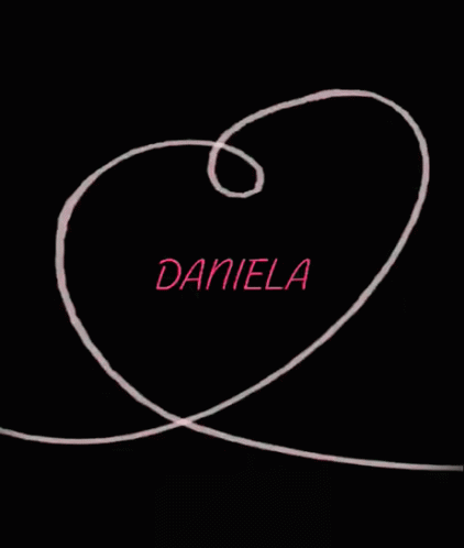 Name Of Daniela Heart GIF - Name Of Daniela Daniela Heart GIFs