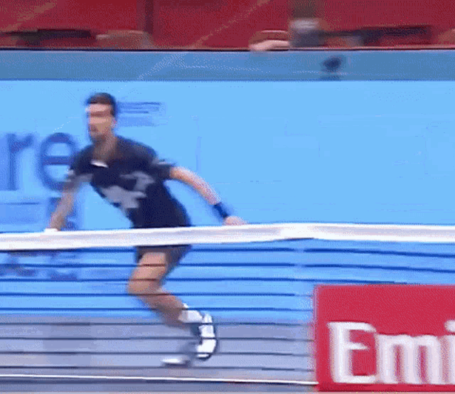 Novak Djokovic Tennis GIF - Novak Djokovic Tennis Passing Shot GIFs