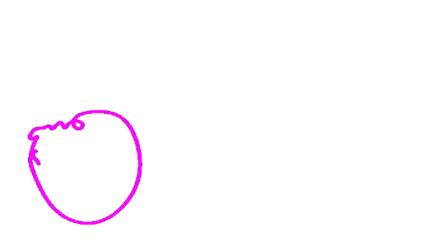 a red circle and a blue circle are against a white background