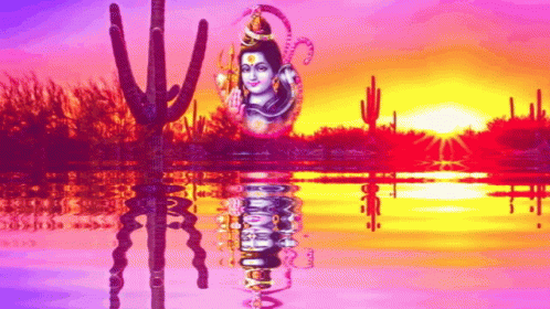 Lord Shiva Change Color GIF - Lord Shiva Change Color Cactus GIFs