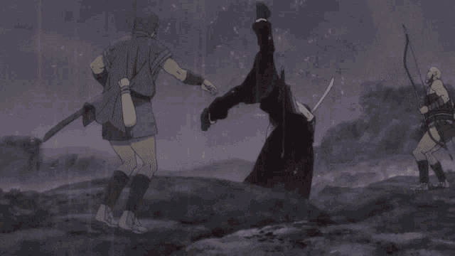 Anime Sword Of The Stranger GIF - Anime Sword Of The Stranger Fighting GIFs