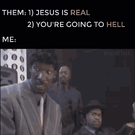 Jesus Is Not Real Lol GIF - Jesus Is Not Real Lol Comedy GIFs