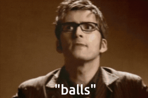 Balls Doctor Who GIF - Balls Doctor Who David Tennant GIFs