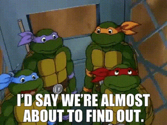 Tmnt Leonardo GIF - Tmnt Leonardo Id Say Were Almost About To Find Out GIFs