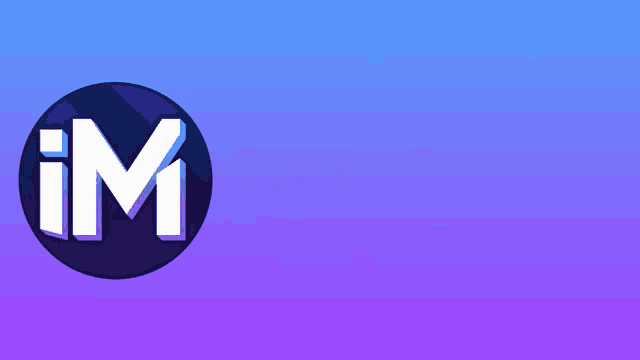 a logo for imot3k is on a purple and blue background