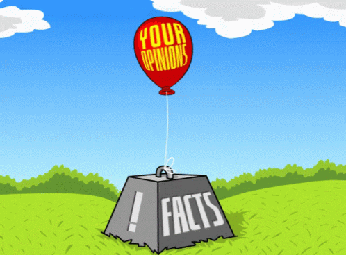 Facts Vs GIF - Facts Vs Opinions GIFs