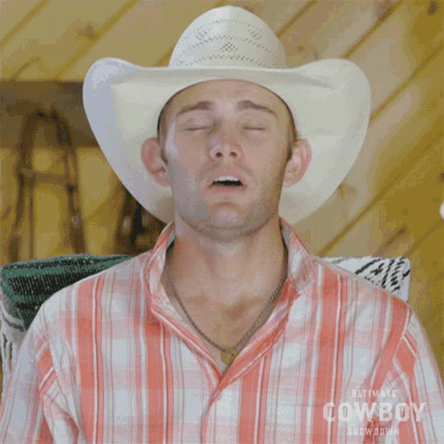 What A Relief Hunter Arnold GIF - What A Relief Hunter Arnold Ultimate Cowboy Showdown Season2 GIFs