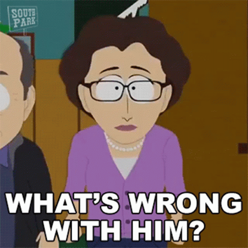Whats Wrong With Him Sue Preston GIF - Whats Wrong With Him Sue Preston South Park GIFs