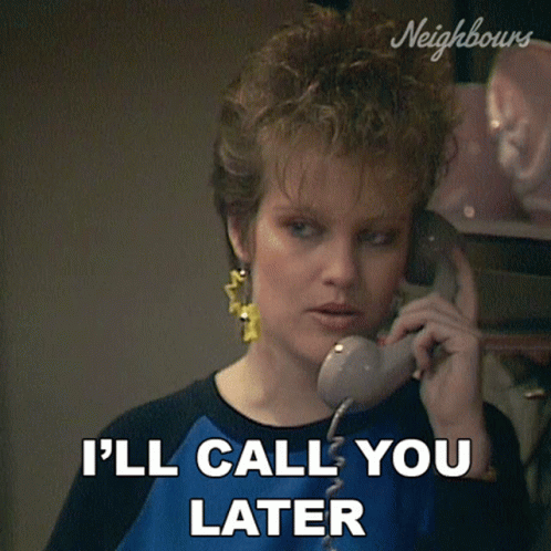 Ill Call You Later Daphne Lawrence GIF