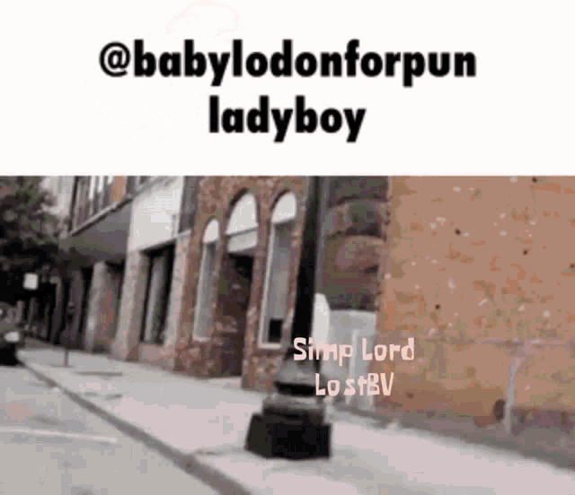 Ladyboy Lost GIF - Ladyboy Lost Lostbv GIFs