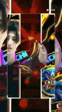 a cb7s logo is displayed on a screen