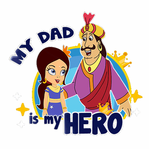 My Dad Is My Hero Princess Indumati GIF - My Dad Is My Hero Princess Indumati Raja Indraverma GIFs