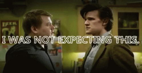 Doctor Who Matt Smith GIF - Doctor Who Matt Smith Not Expecting GIFs