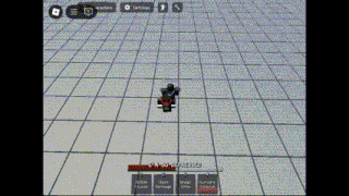 a screenshot of a video game where a person is riding a motorcycle on a grid .