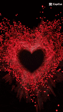 a picture of a couple in a heart made of red hearts