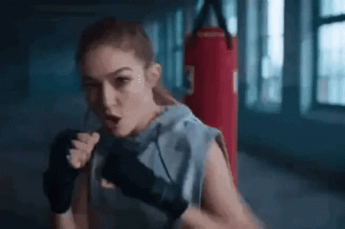 Knockout Boxing GIF - Knockout Boxing Girl GIFs
