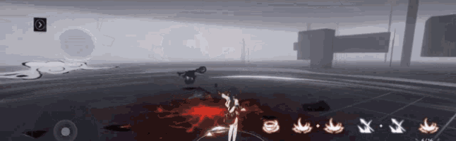 a screenshot of a video game with a few icons on the bottom