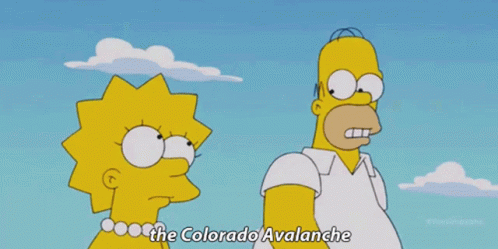 The Simpsons Homer Simpson GIF - The Simpsons Homer Simpson The Colorado Avalanche GIFs