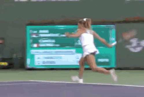 Camila Giorgi Forehand GIF - Camila Giorgi Forehand Tennis GIFs