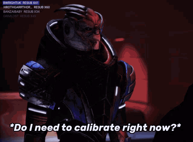 Garrus Do I Need To Calibrate Right Now GIF - Garrus Do I Need To Calibrate Right Now Calibration GIFs
