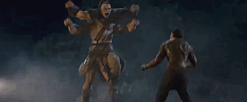 Mortal Kombat Jump GIF - Mortal Kombat Jump Rawr GIFs