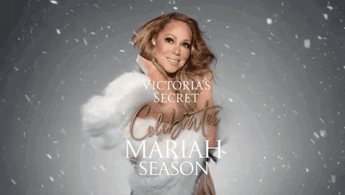 victoria 's secret celebrates mariah season with a woman in a fur coat