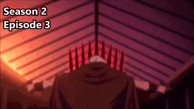 a screenshot of season 2 episode 3 shows a man with a crown of thorns on his head