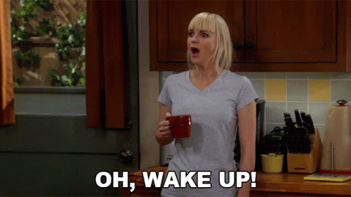Oh Wake Up Christy GIF - Oh Wake Up Christy Anna Faris Mom GIFs