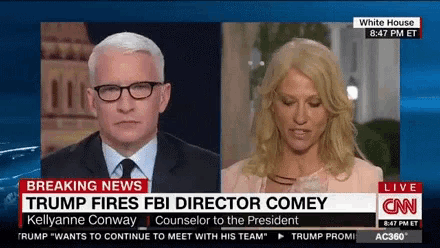 a man and a woman are on a cnn news channel