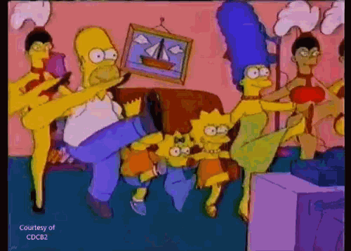 The Simpsons Broadway GIF - The Simpsons Broadway Elephant GIFs