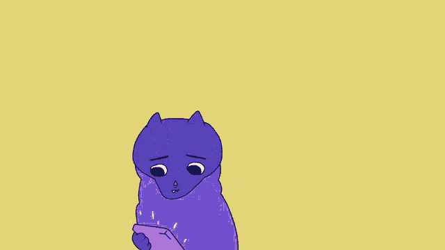 Mekamee Purple Cat GIF - Mekamee Purple Cat Cat GIFs